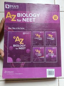Cengage A to Z Biology for NEET (Class 11)