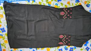 Libas silk straight Kurta
