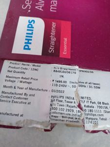 Philips Straightener