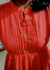 Peach Colour Dress