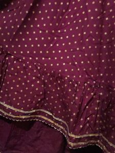 Anarkali Solid Kurta