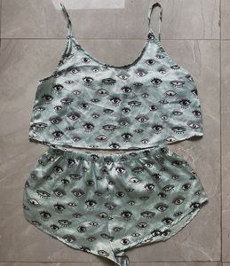 Evil Eye Pattern Pajama Set
