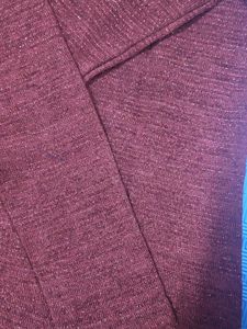 Burgundy Turtleneck Top