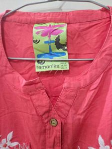 Cotton Embroidered Top