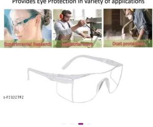 Transparent Safety Goggles