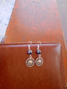 Sun Charm Earrings