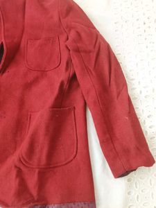Vintage Maroon Blazer