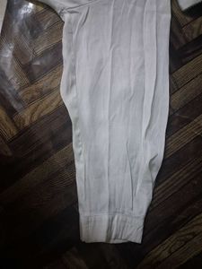 Brand New Elegant White Pearl Collar Shirt | Soft