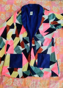 Athena Printed Blazer