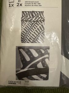 IKEA STOCKHOLM Duvet Cover Set – Full/Queen