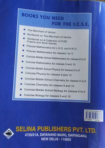 physics consice class 9 icse