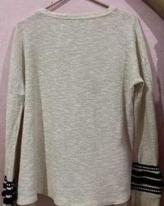 Cute Graphic Print Top