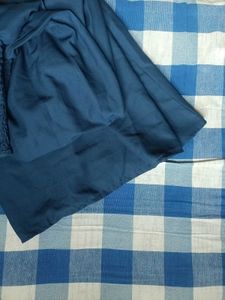 Solid Blue Dress