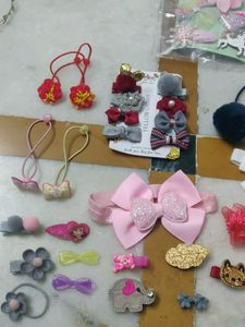 Combo Hair Clips + Bands