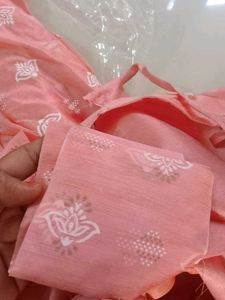 Pink Embroidered Kurta Set