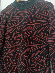 Retro Geometric Print Dress