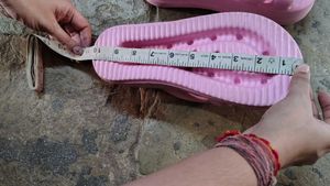 Cute Pink Flower Slides