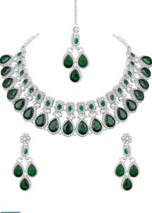 Emerald Green Jewelry Set