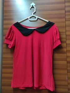 Red Color Top