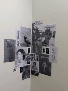 BTS Collage Wall Decor - Set Of 13