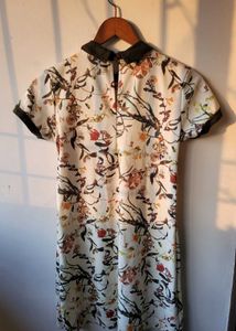 Pinteresty Collared Floral Dress (Bossini - S)