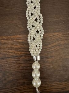 Faux Pearl Necklace &amp; Earring Set
