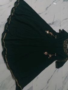 A-Line Kurti With Work