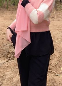 Pink Patterned Cardigan