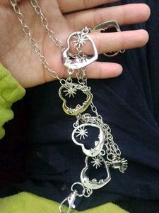 Gothic Heart-shaped Cross Body Waist Chain/ Belt