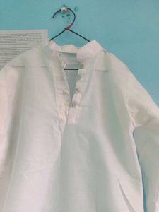 Elegant White Kurta Set