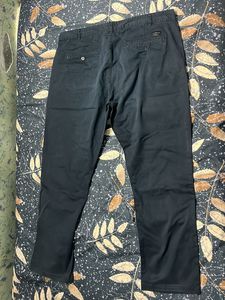 Black Straight Fit Pants