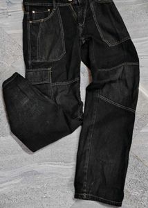 Black Denim Jeans