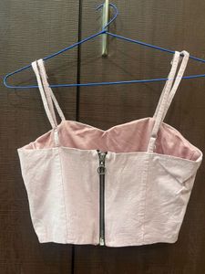 Baby Pink Crop Top 🌸
