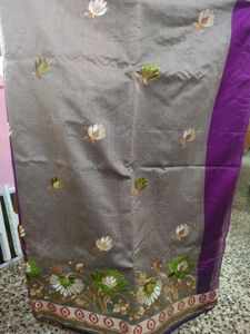 Elegant Embroidered Saree