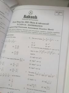 Aakash E-caps (Pcm) For Jee Main&amp;Advanced