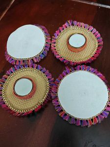 Decorative Tealight Candle Holders(Set Of 4 )