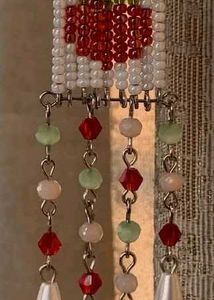 Beaded Pin Cum Phone Charm