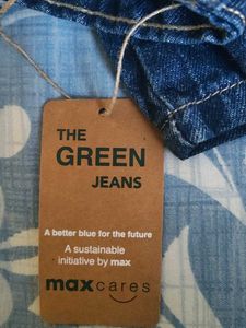 Dark Blue Straight Leg Jeans