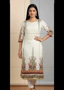 Beautiful Round Deep Neck Kurta