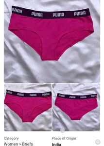 Puma Pink panty combo nain pis