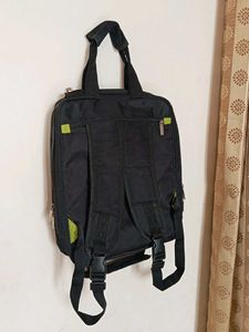 Very Strong Laptop Bagpack ,3 Handle Black