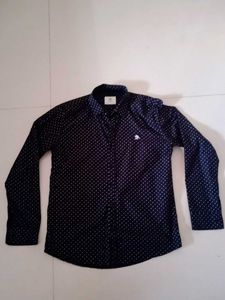 Stylish Black Patterned Shirt