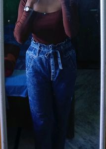 Blue Knot Denim Jeans 👖