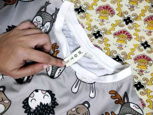 Cute Animal Print Tee