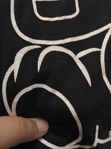 Cool Black T-Shirt with Bear Design