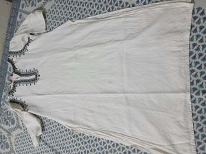 Elegant White Kurta Set