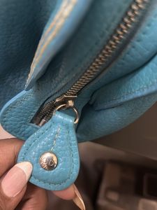 Christian Dior Blue Detective Handbag