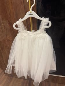 Cute White Tulle Dress