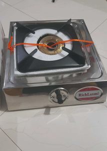 RichLaxmi 1Burner Stainless Steel Classic Gas Stov