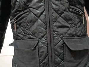 Black Jacket With High Neck✨